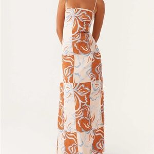 Floral Print Maxi Dress